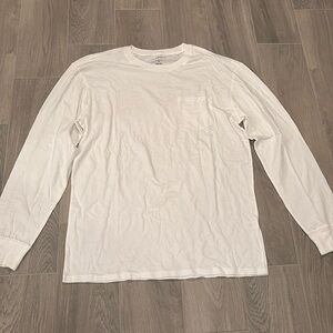 PS/Basic Men’s White Long Sleeve Size M